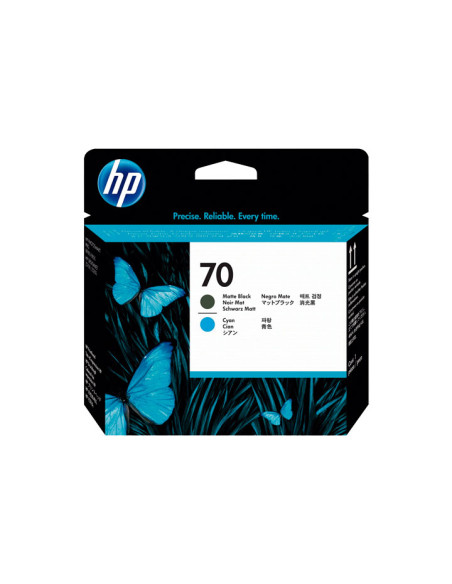 HP CABEZAL DE IMPRESION NEGRO MATE Y CIAN PHOTOSMART PRO B9180 - N70